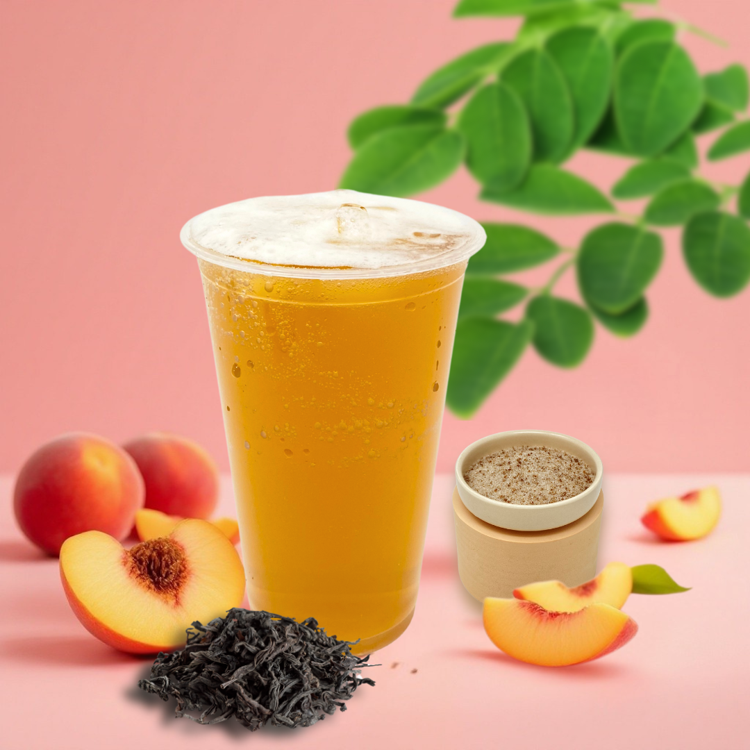 Teaforia Refreshing Peach Oolong Iced Tea