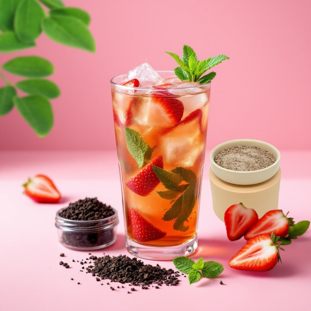 Teaforia Refreshing Strawberry Iced Tea