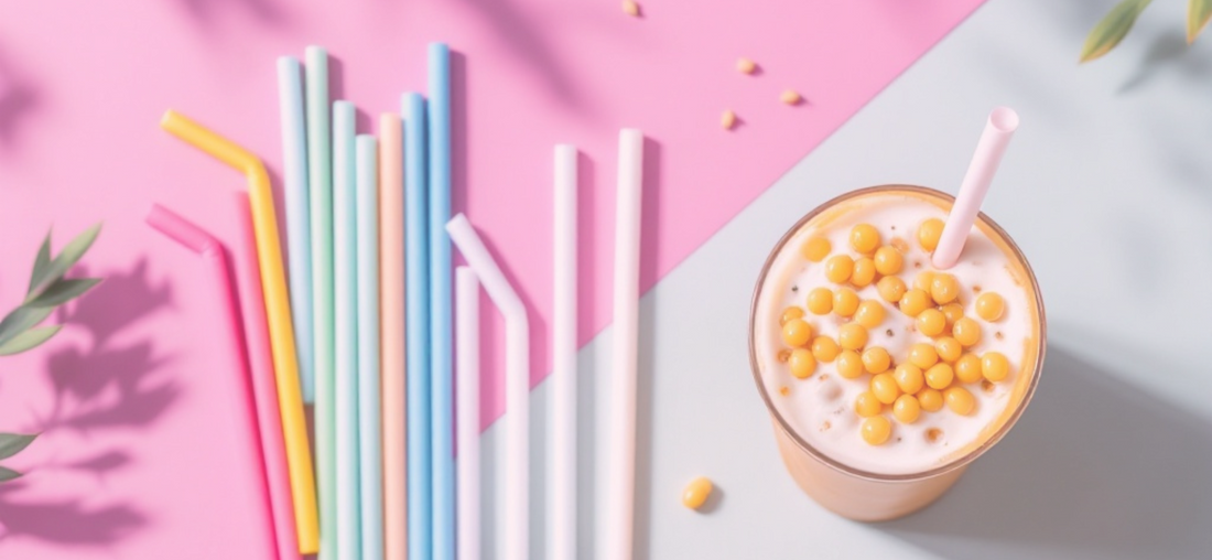 Why Compostable Straws Are the Future of Bubble Tea