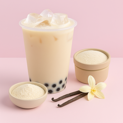 Bubble Tea House Co. Vanilla Bubble Tea Powder 1kg – Creamy Dessert Party Favourite