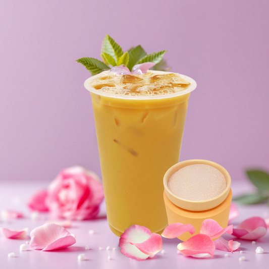 Wild Monk Rose Milk Tea Bubble Tea Powder for Creamy Drinks